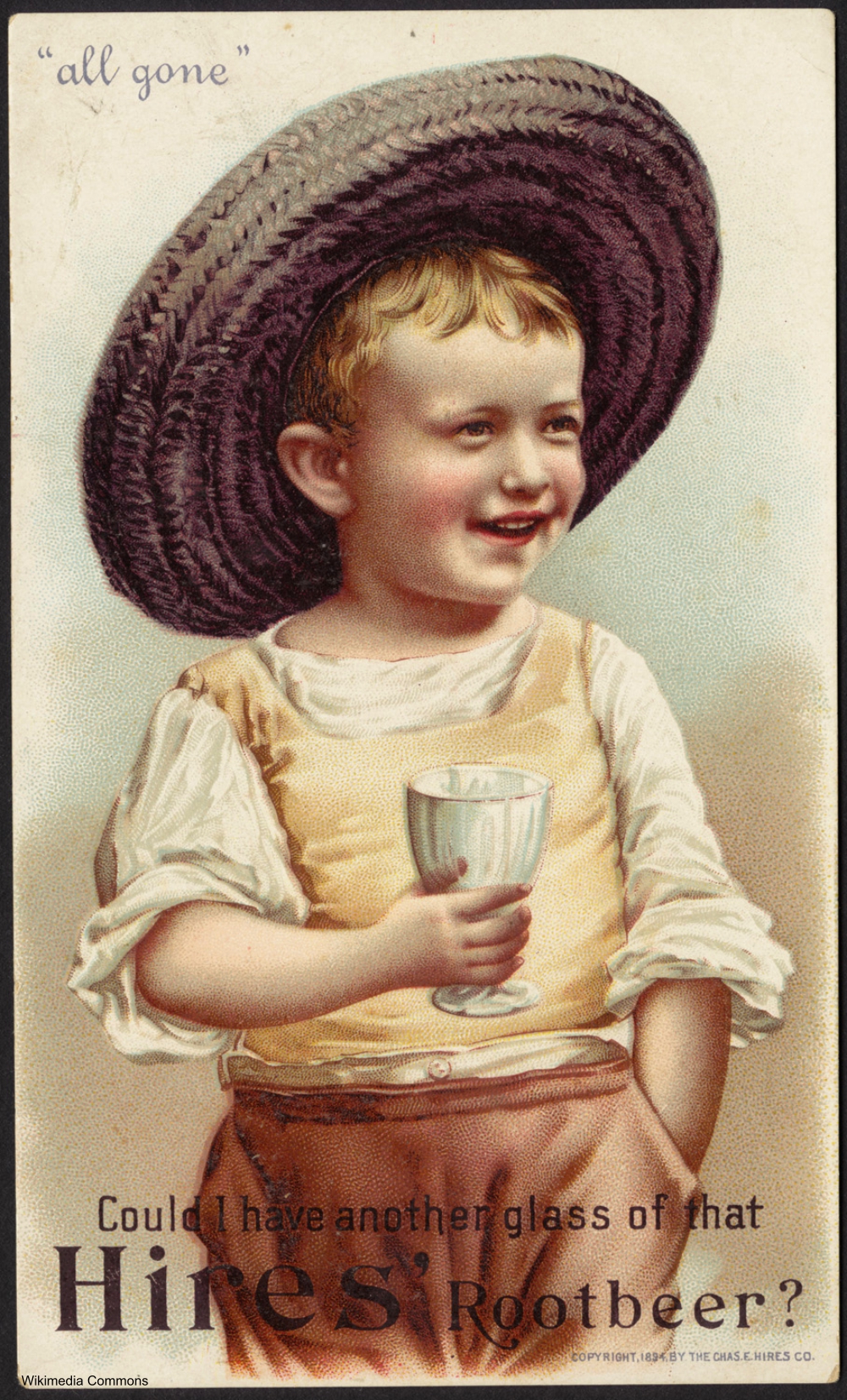 Hires Root Beer Ad