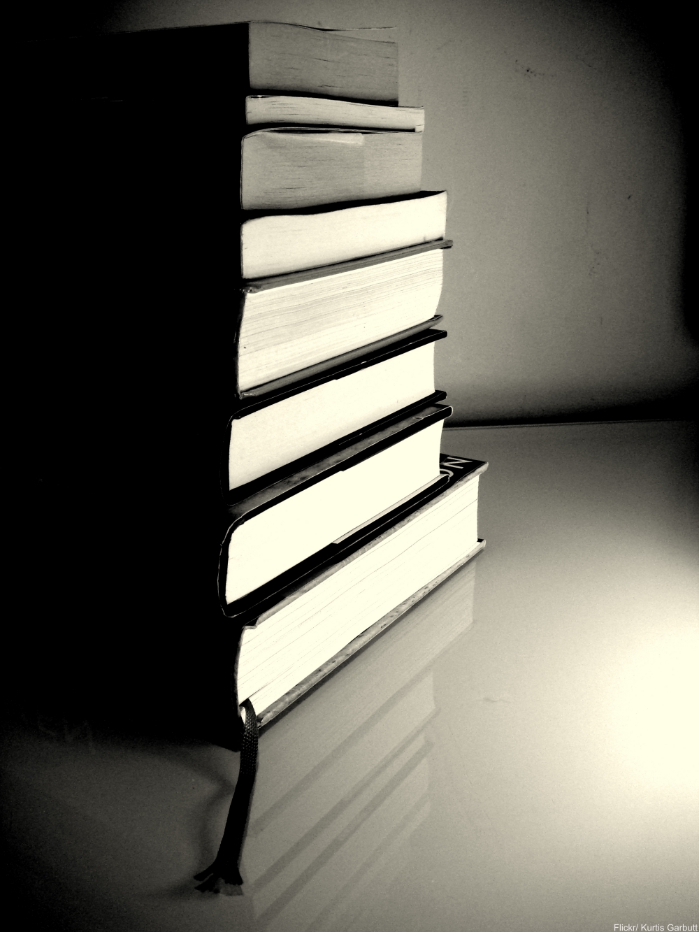 stack of books