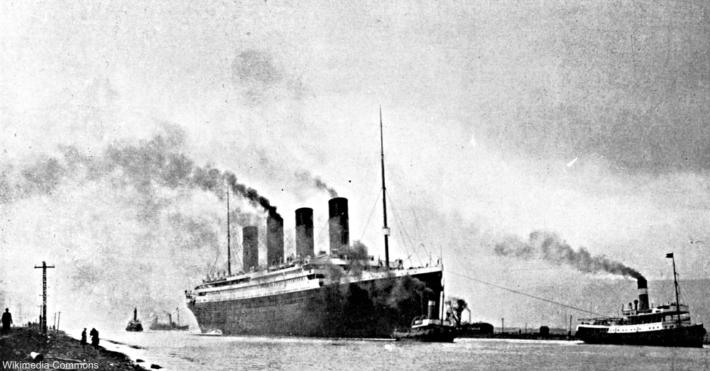 The Titanic on trial runs