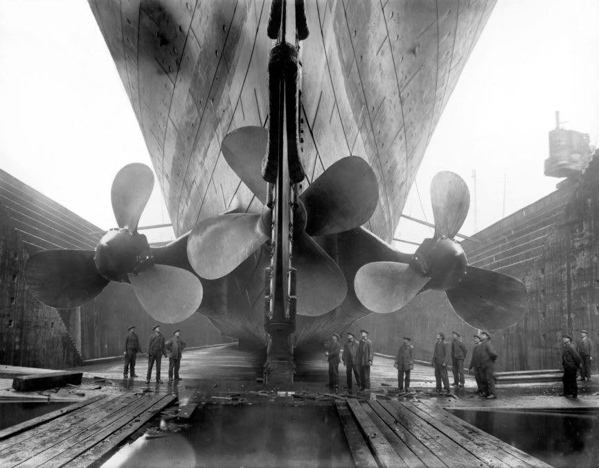 Via Harland & Wolff Shipyard / Wiki Commons