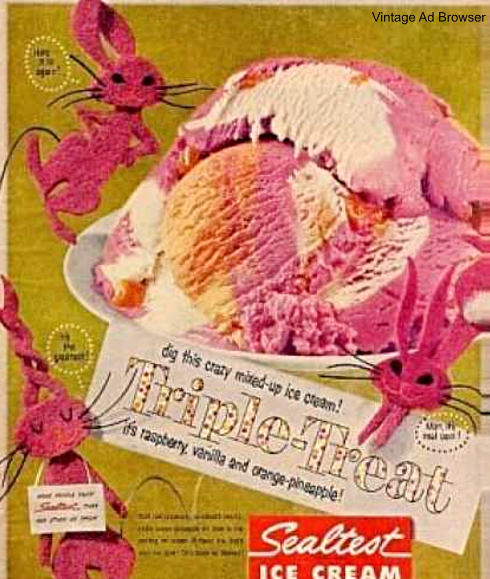 Triple Treat Seal Test ice cream