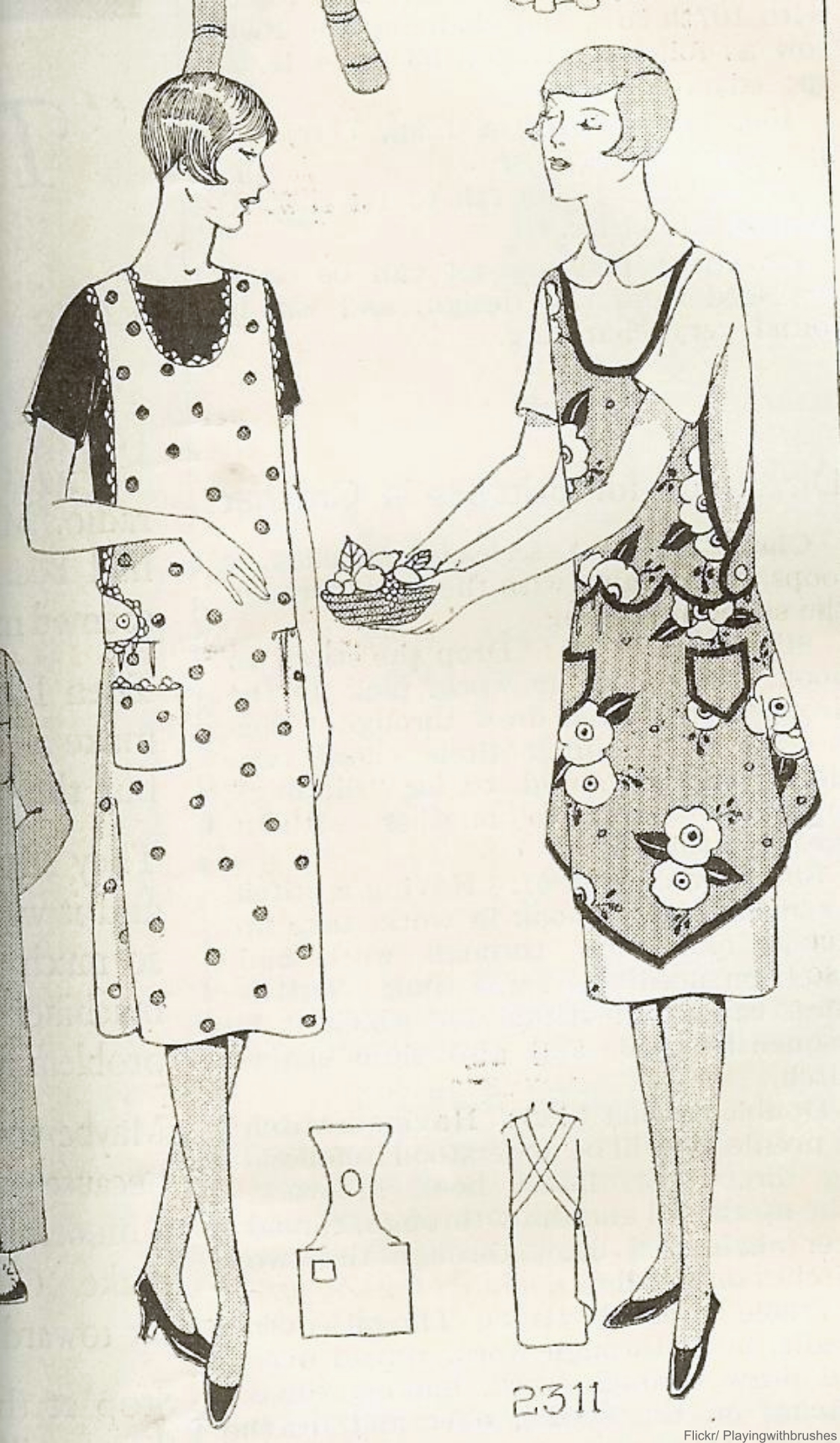 aprons of the past