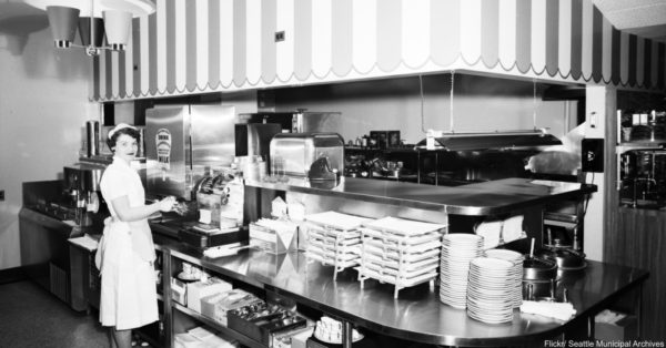 Carnival Restaurant, 1954.