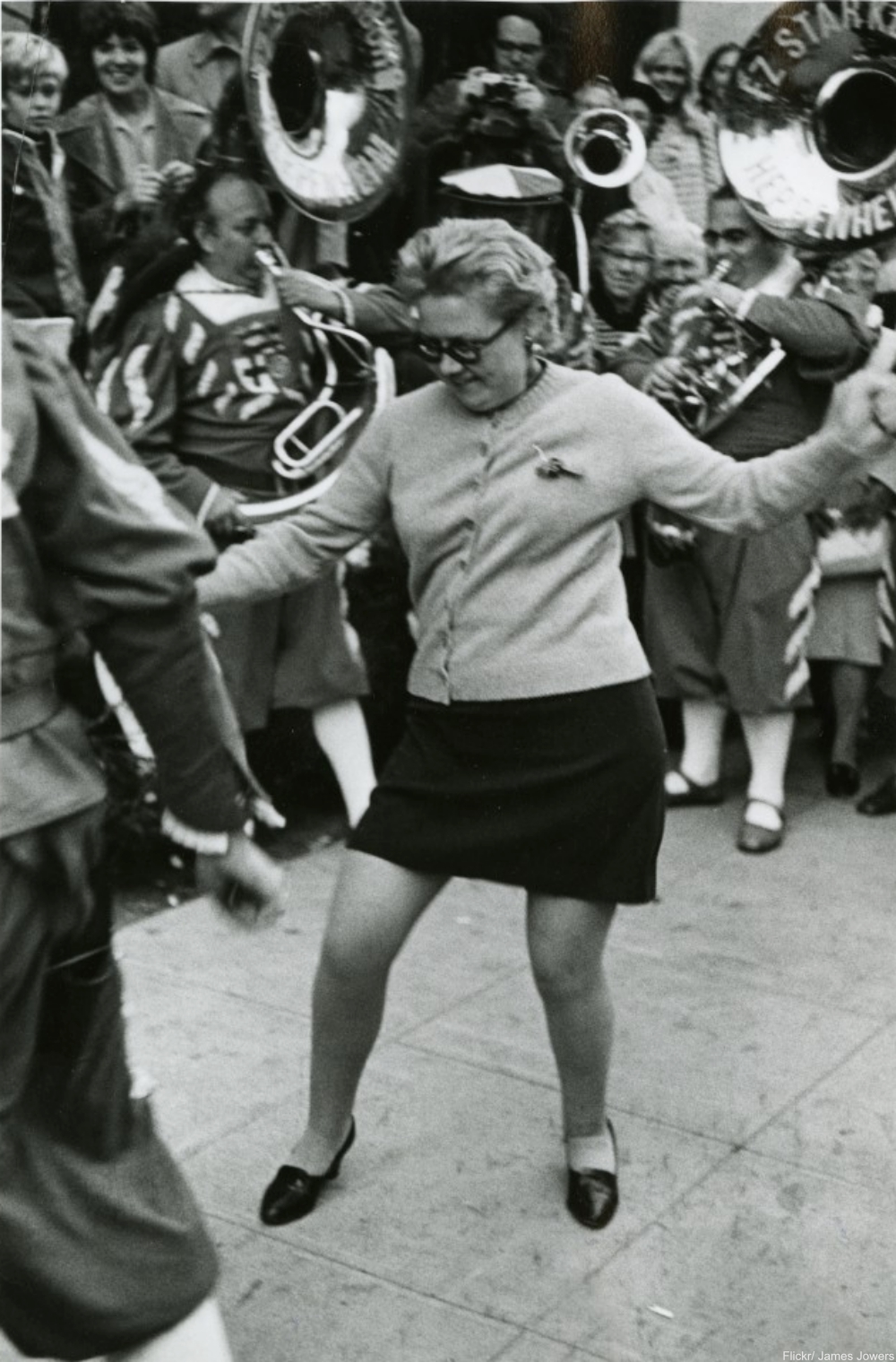1972 woman dancing on the street - How We Used to Dance
