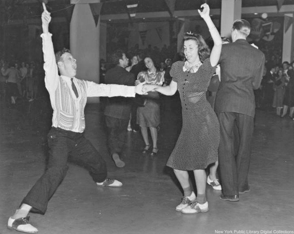 1940s dancing couple- How We Used To Dance