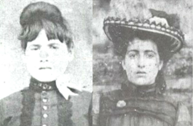 Elva Heaster (left) and Mary Jane Heaster (right)