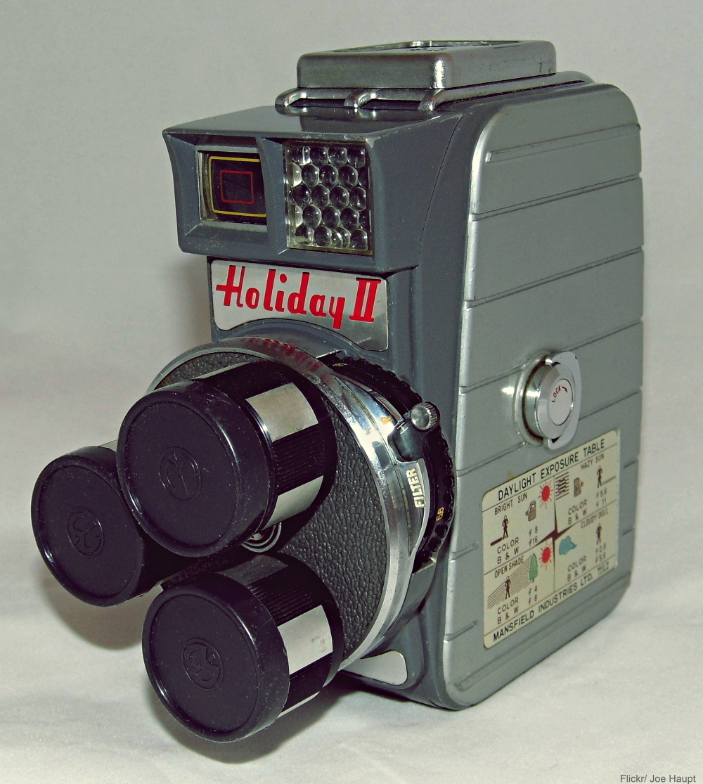 Mansfield vintage movie camera - Technology Items We Miss