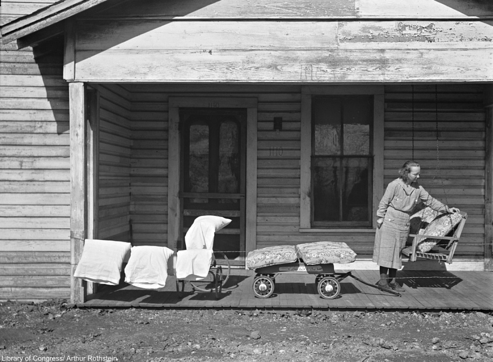 How moving day used to be