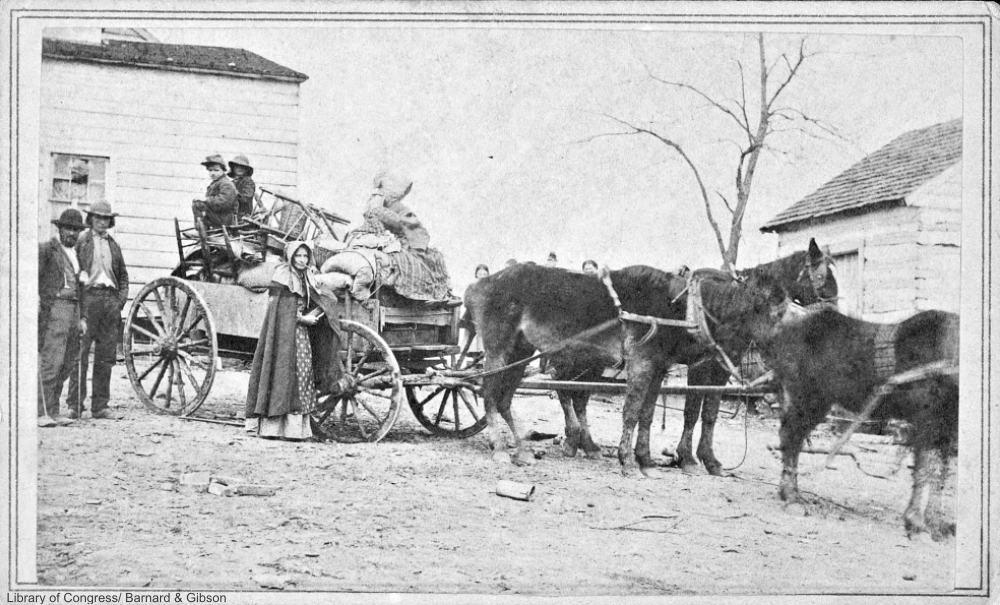 How moving day used to be