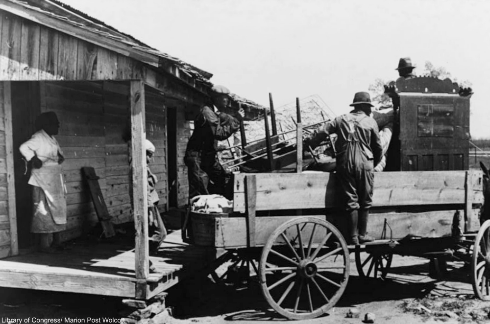 How moving day used to be