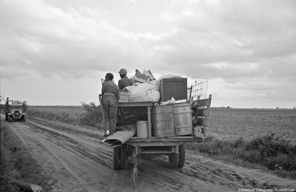 How moving day used to be