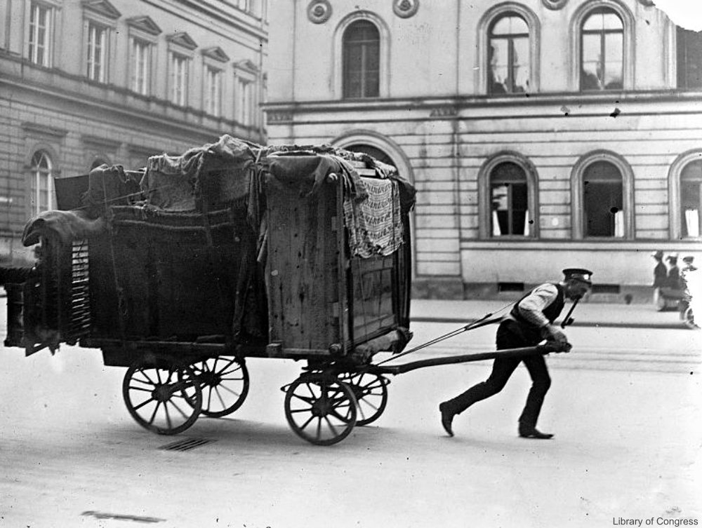 How moving day used to be