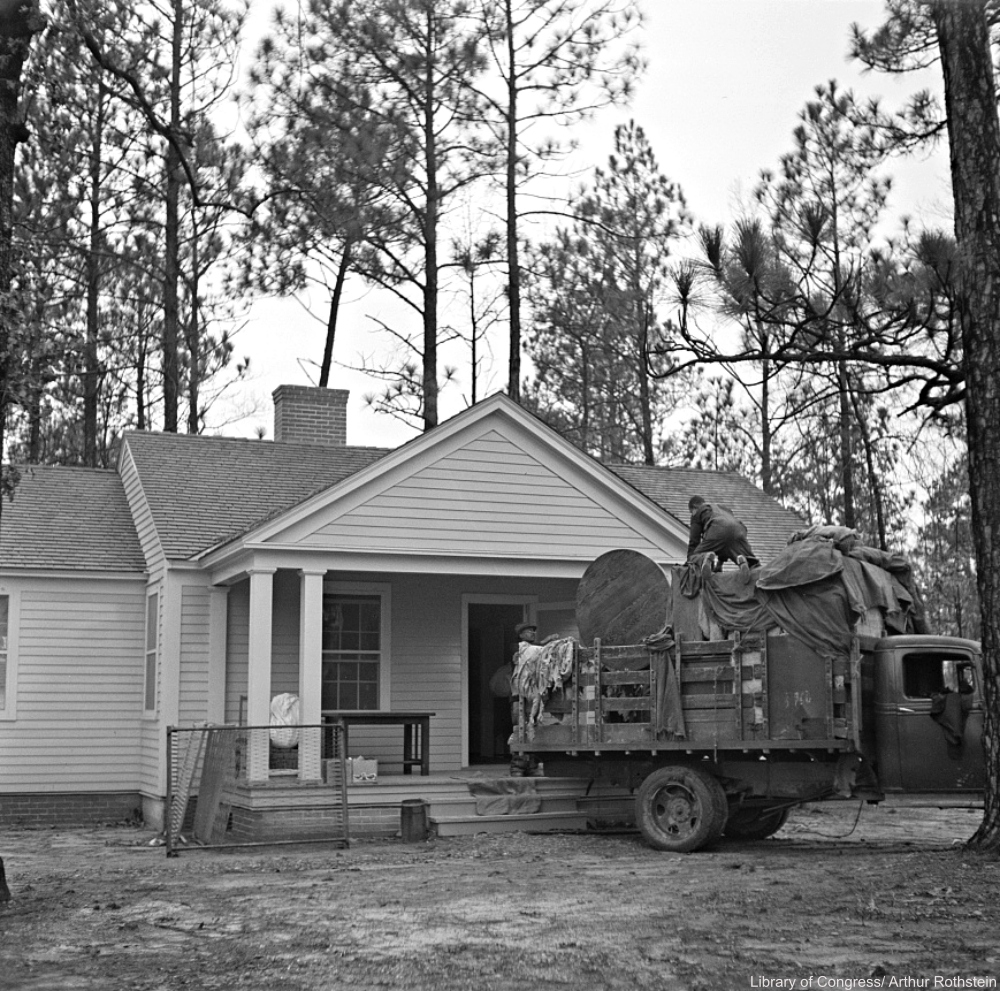 How moving day used to be