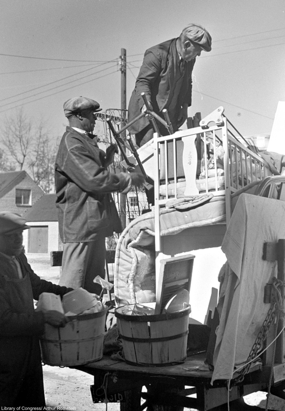 How moving day used to be