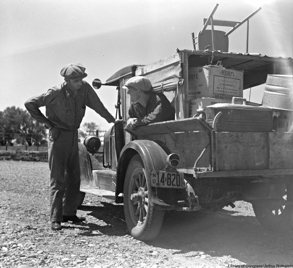 How moving day used to be