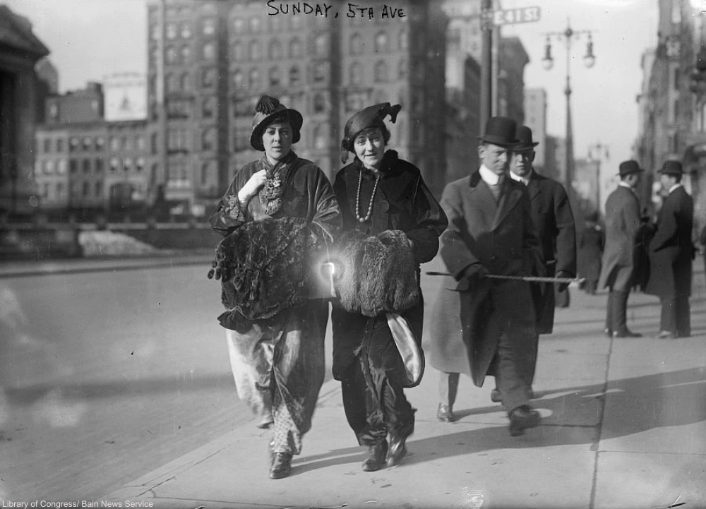 the history of the first women's pants