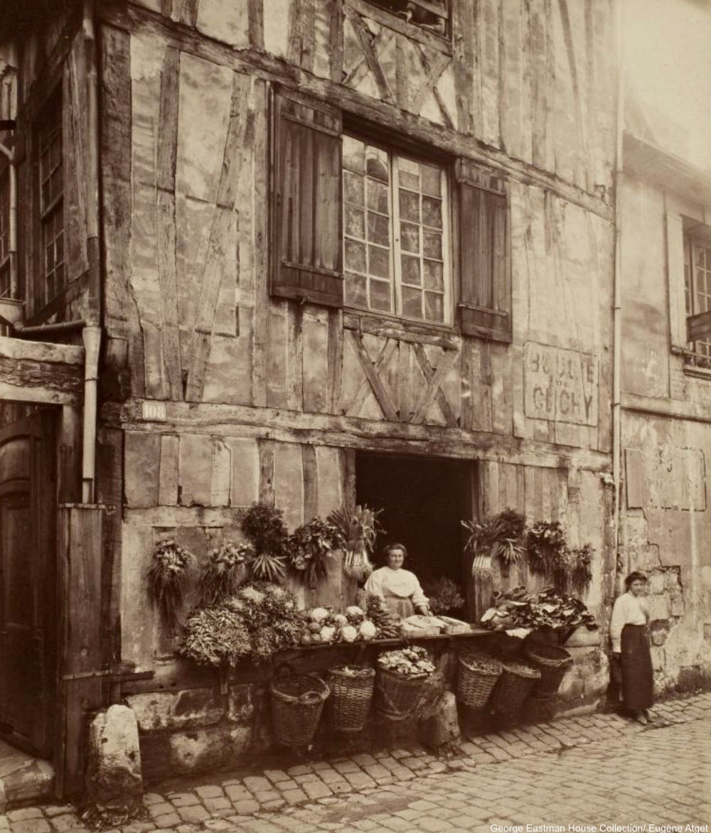 arisian Flower Shop Window 1920s Eugène Atget