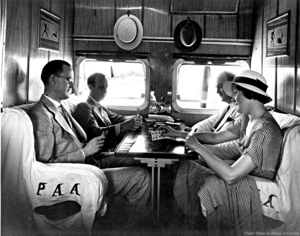 Sikorsky plane interior, 1931.