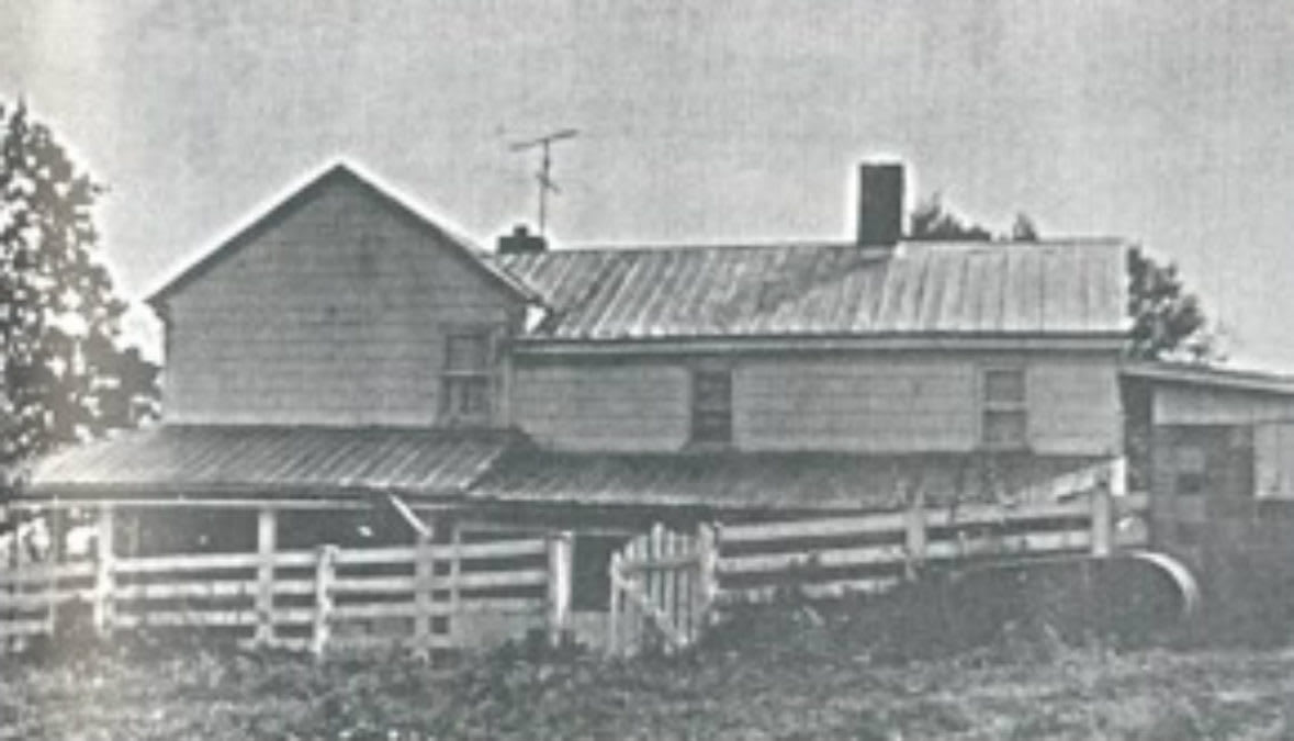 The Shue house where Heaster's body was found