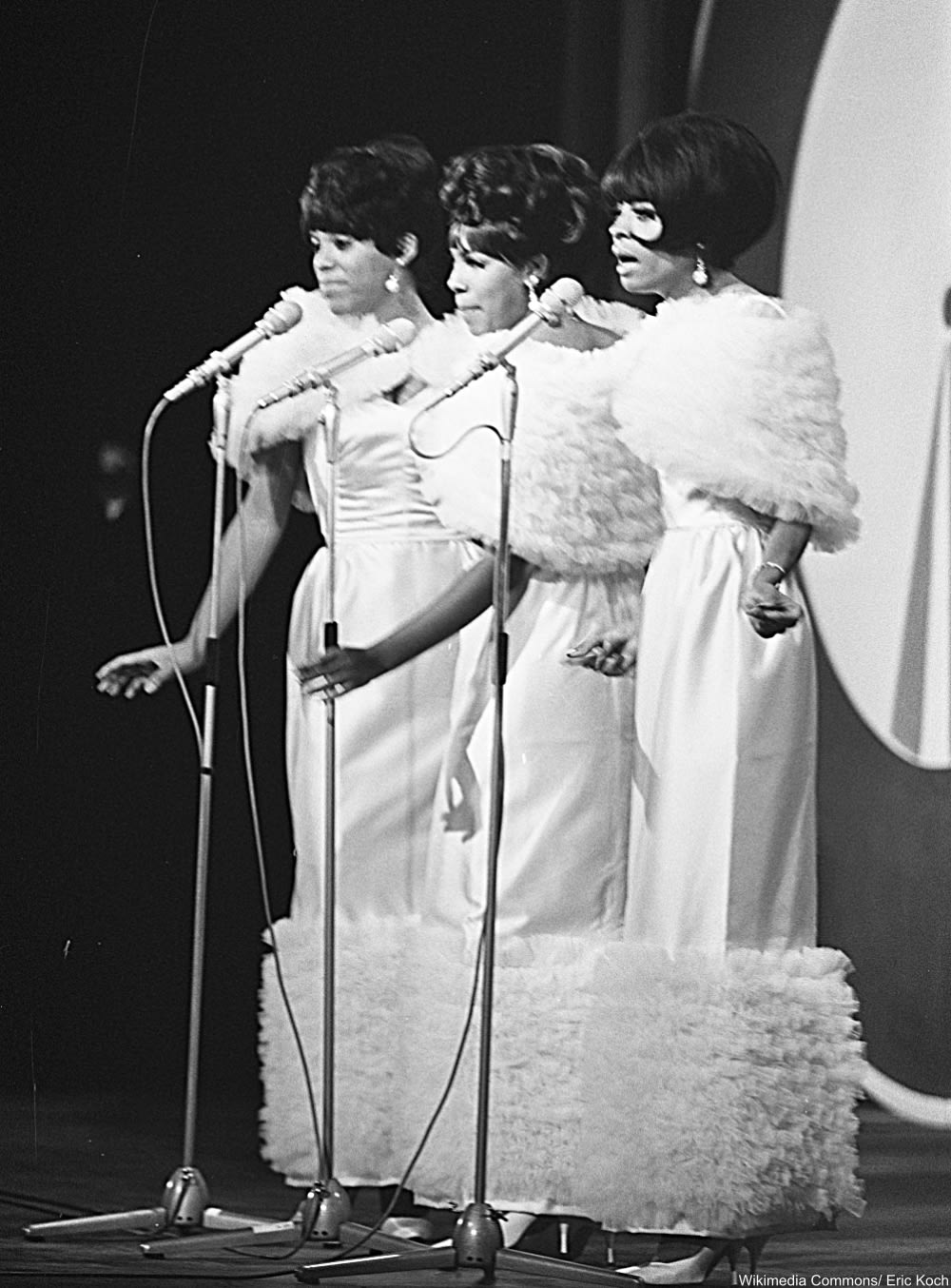 Diana Ross and the Supremes circa 1965