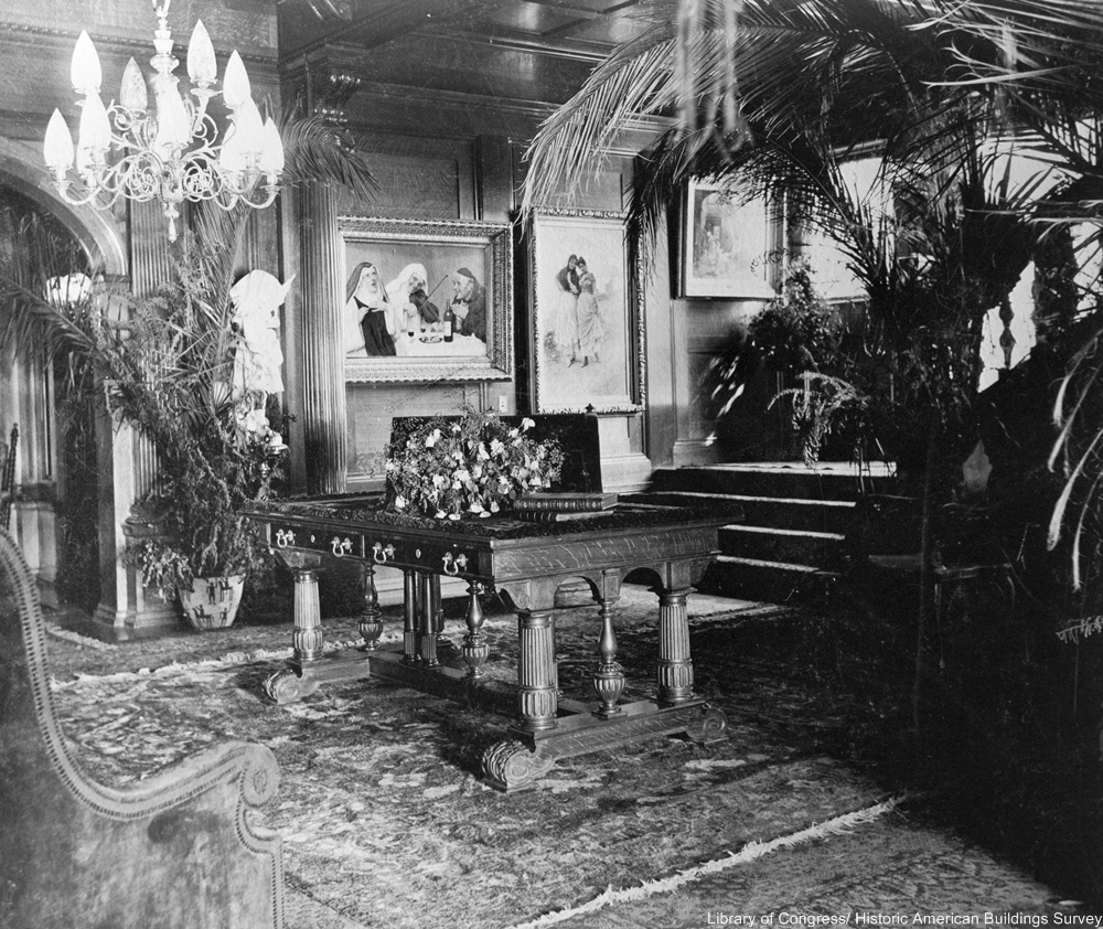 The Whittier Mansion in 1900, San Fransisco, CA. V