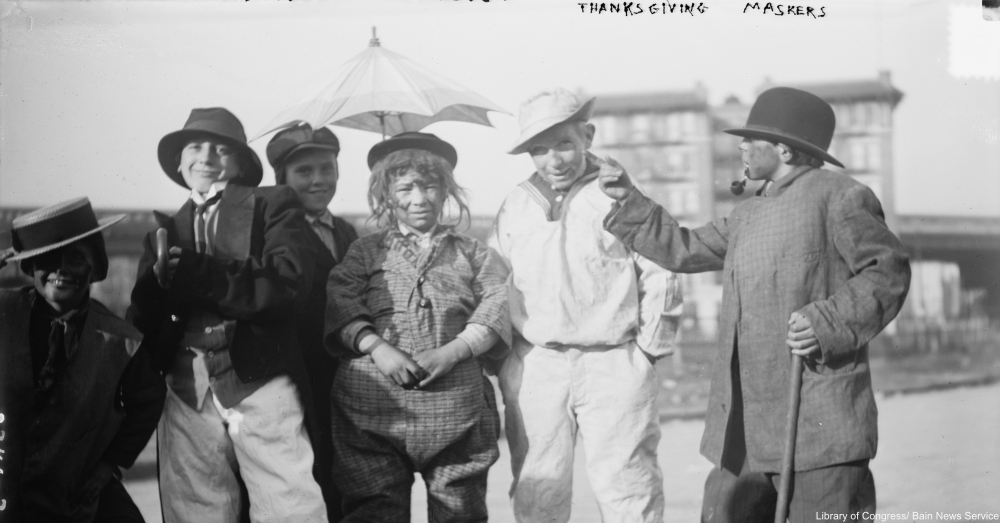 Thanksgiving masking - forgotten tradition