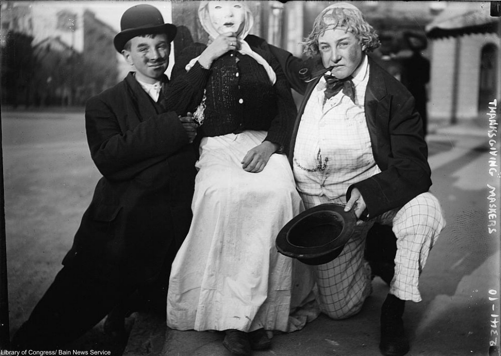 Thanksgiving masking - forgotten tradition