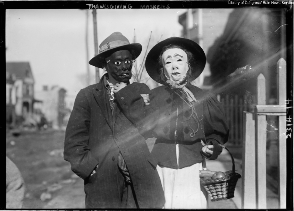 Thanksgiving masking - forgotten tradition