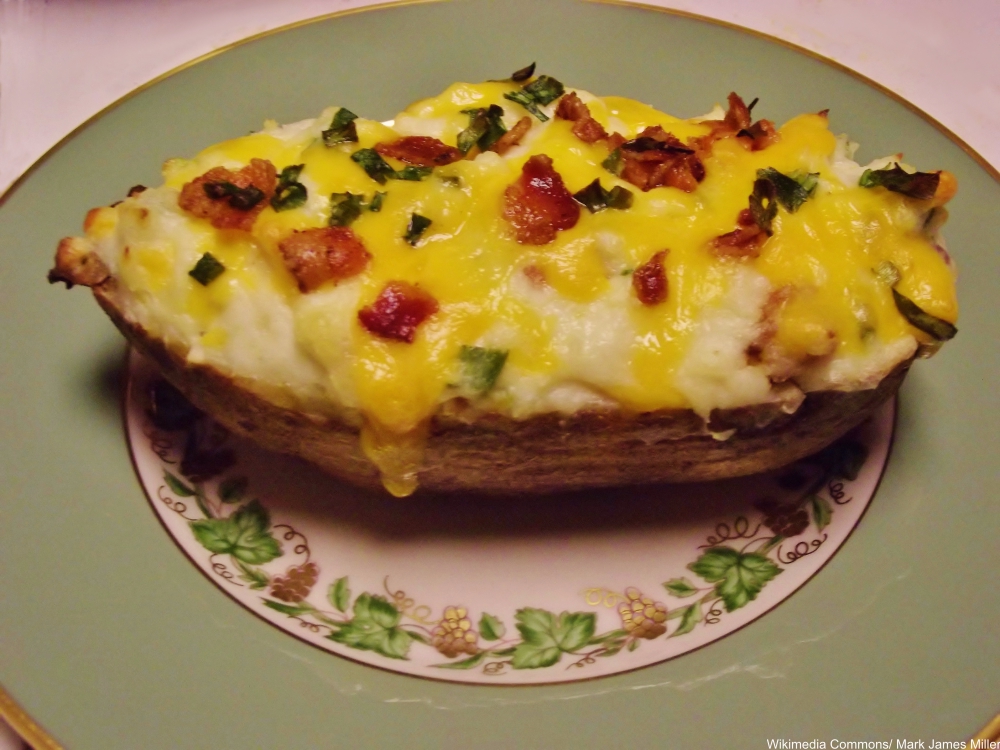 twice-baked potatoes- distinctly '70s recipes
