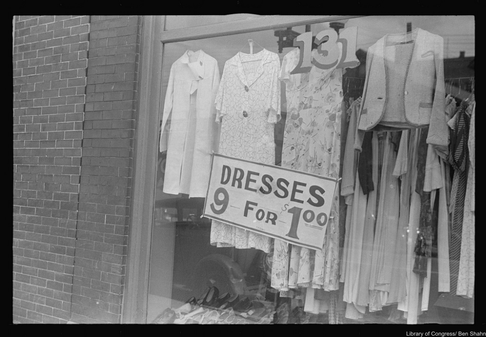 Depression-era fashion