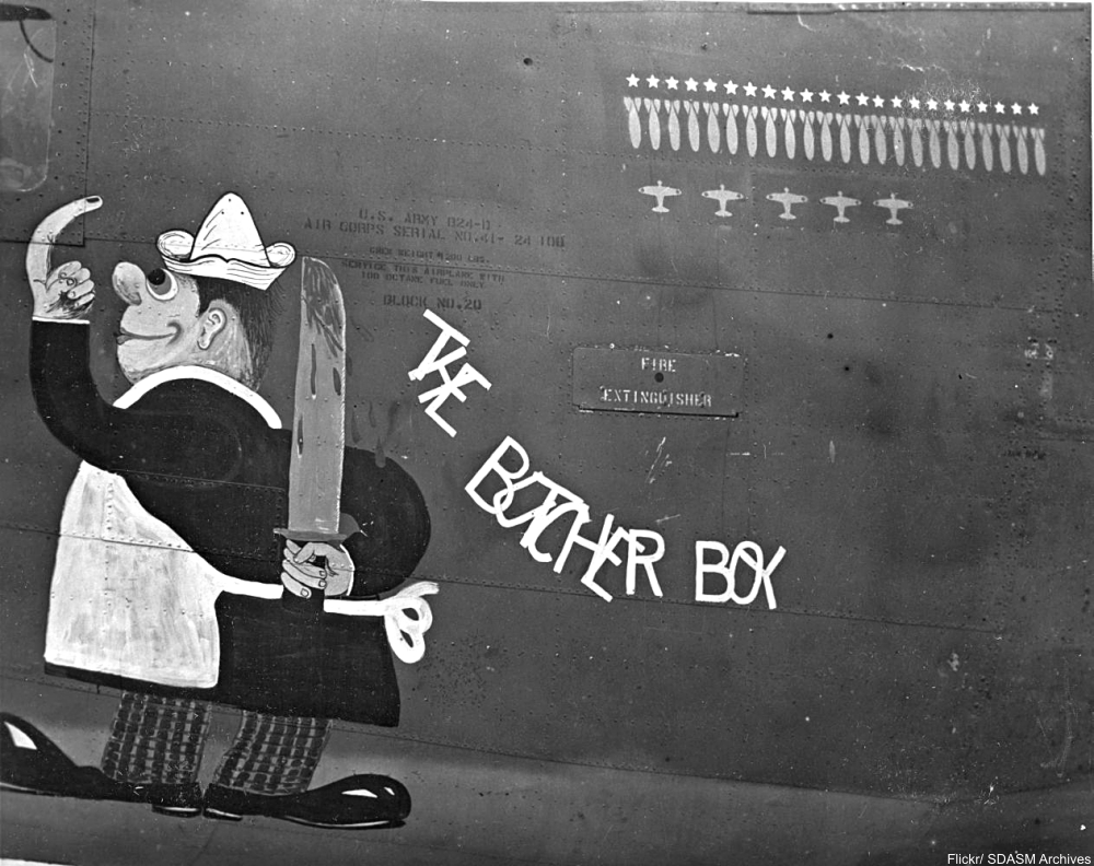 The Incredible Nose Art of WWII Bomber Planes