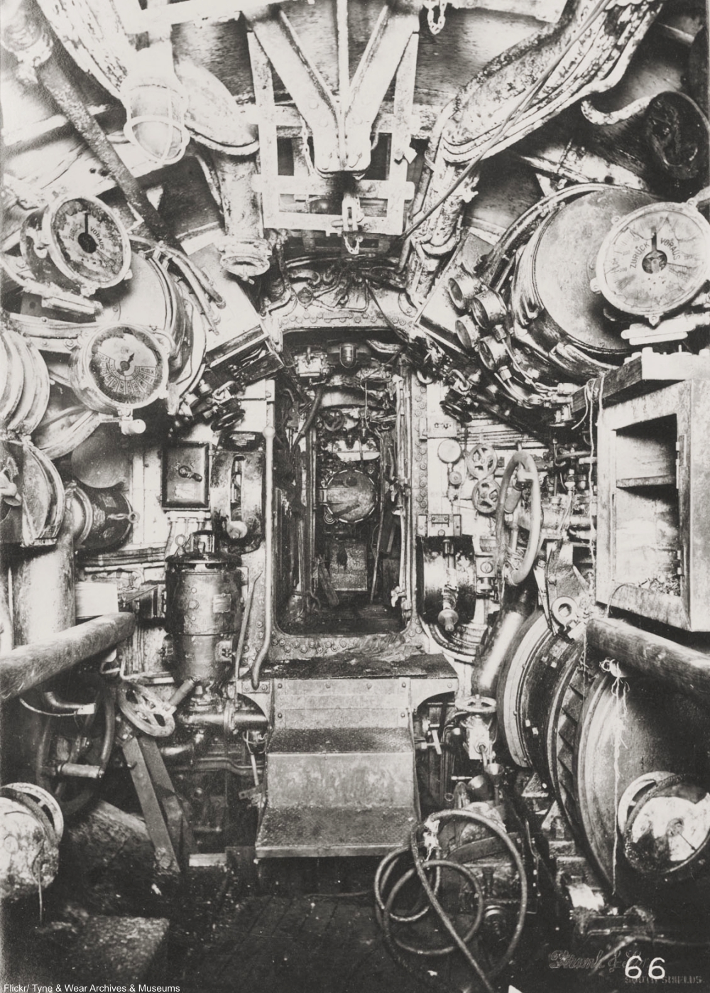 See a Rare Glimpse Inside a German U-Boat from WWI