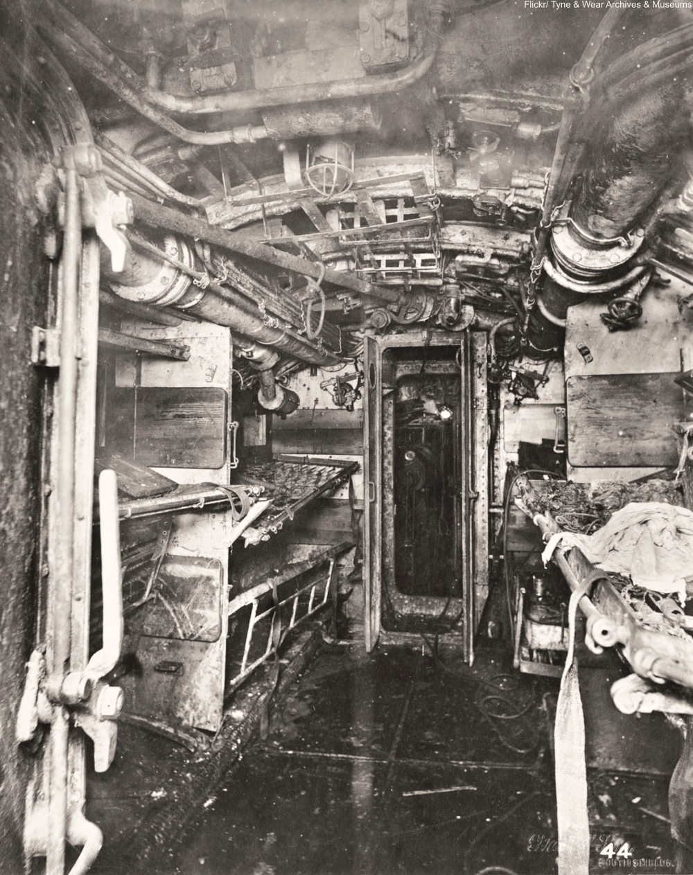 See a Rare Glimpse Inside a German U-Boat from WWI