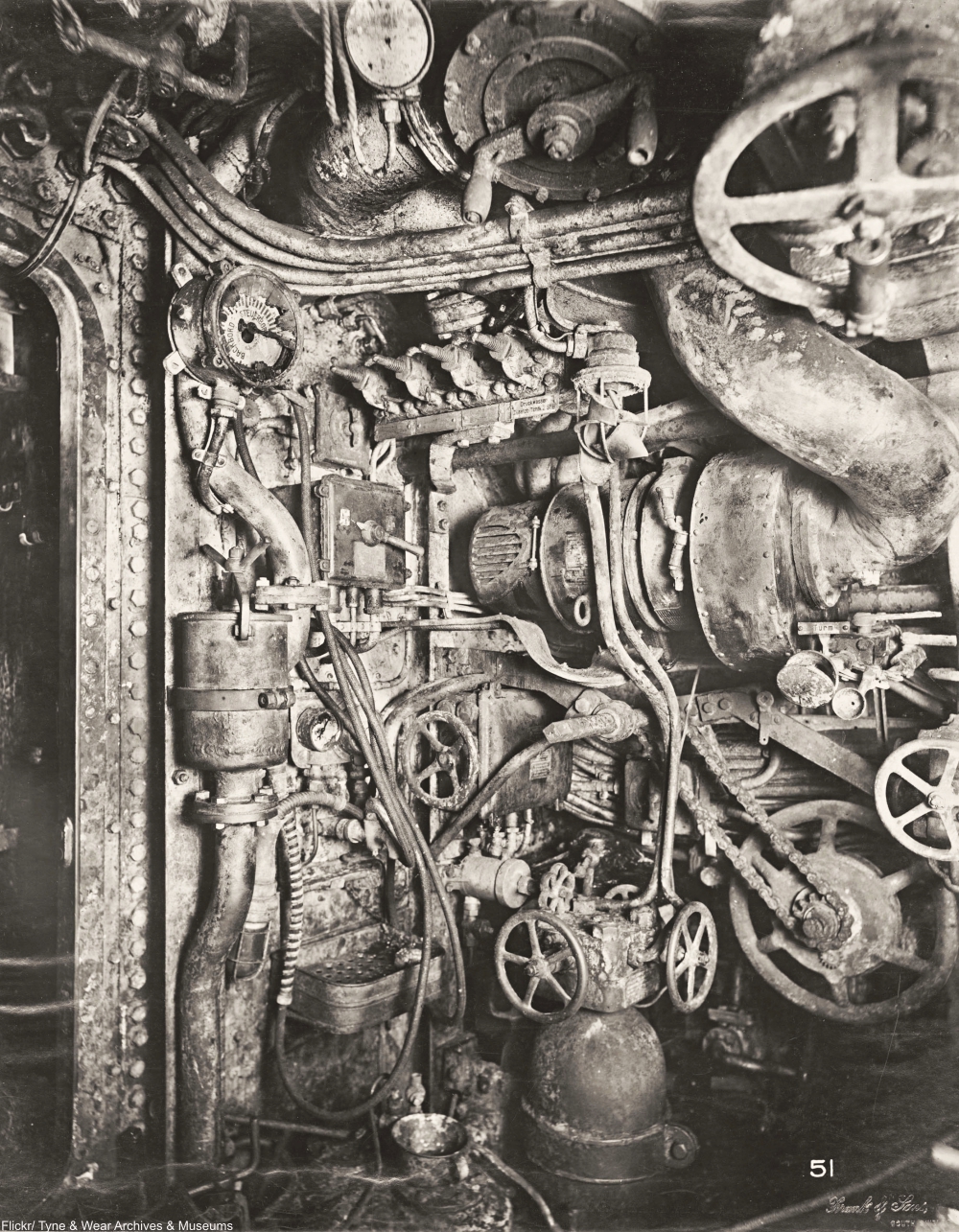 See a Rare Glimpse Inside a German U-Boat from WWI