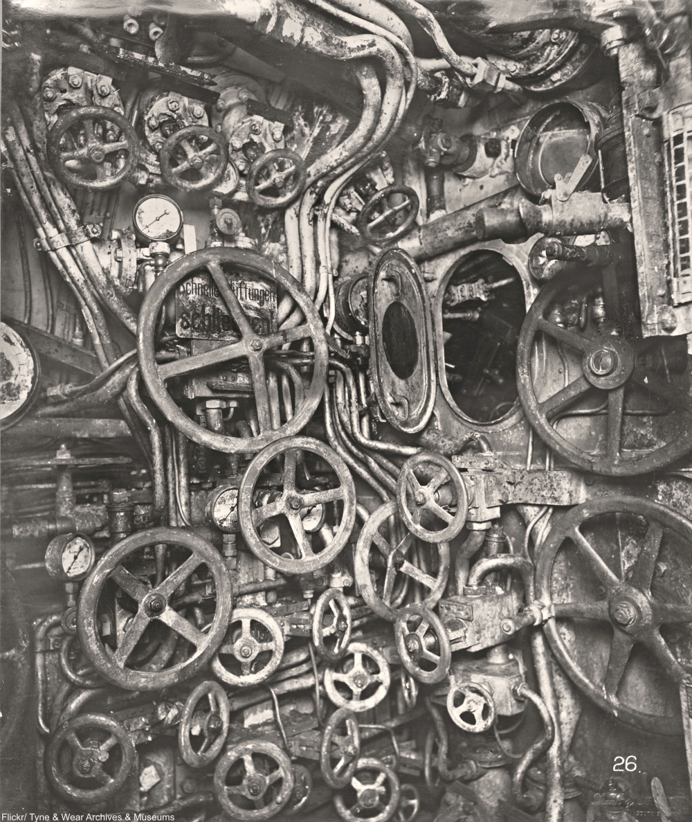 See a Rare Glimpse Inside a German U-Boat from WWI