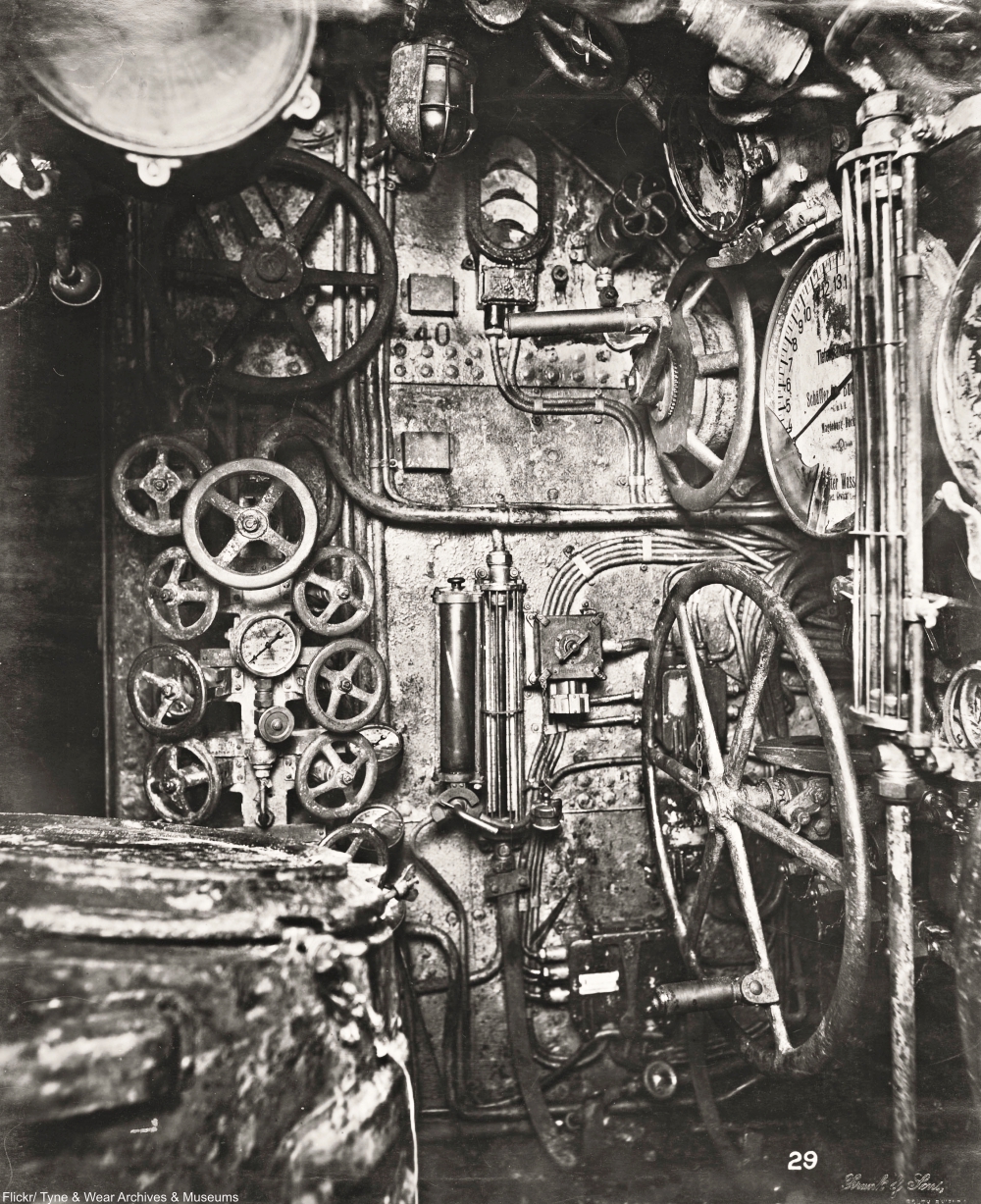 See a Rare Glimpse Inside a German U-Boat from WWI