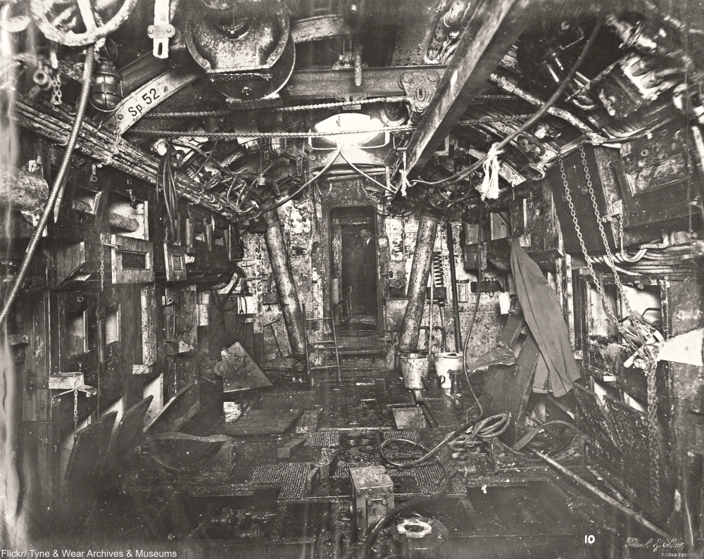 See a Rare Glimpse Inside a German U-Boat from WWI