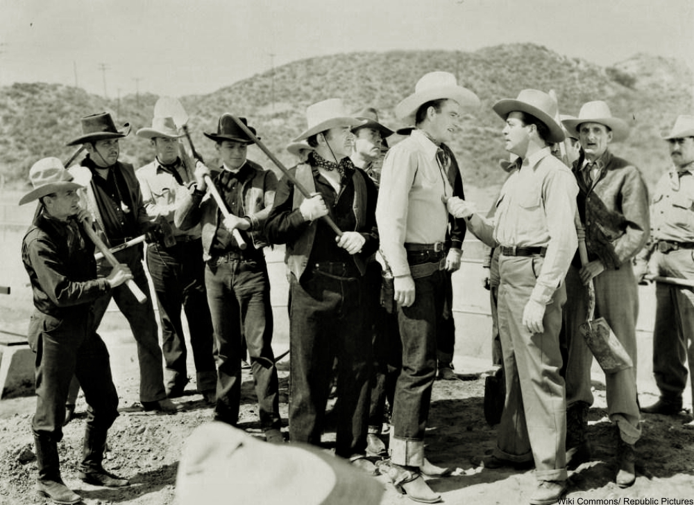 Why did cowboy fashion catch on?