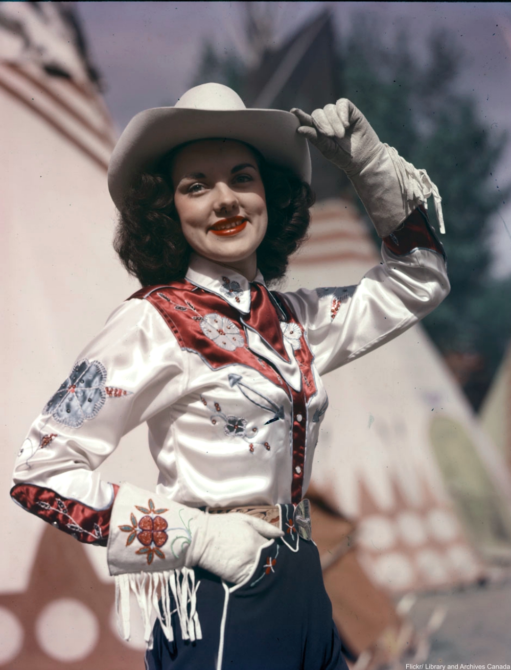 Why did cowboy fashion catch on?