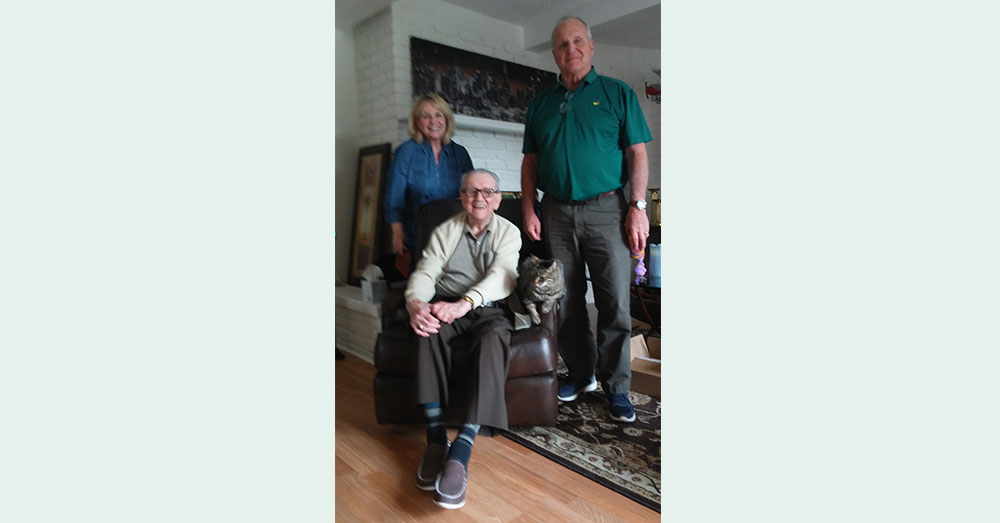 Frank Richer and family.