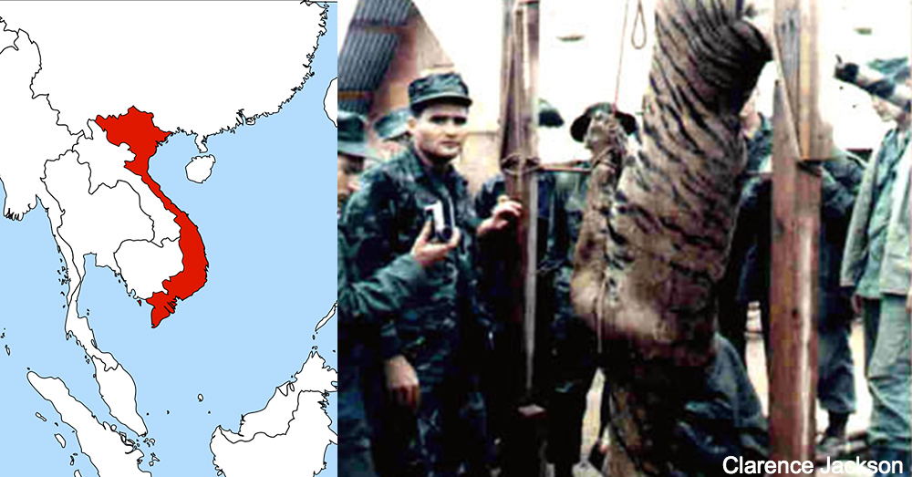 The Marine on the left is Harry J. Corsetti (3rd Force).