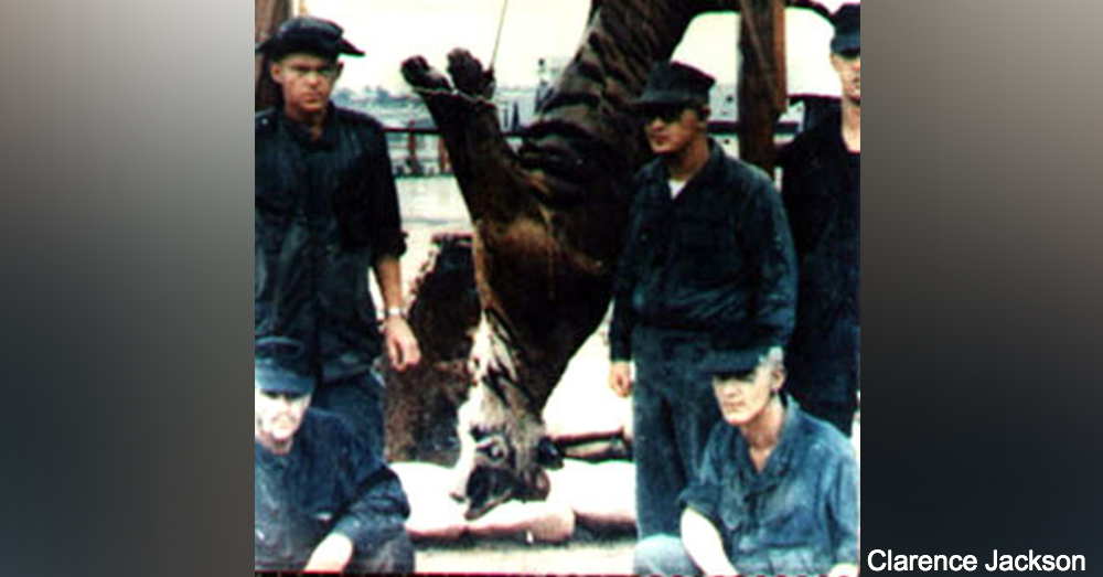 Standing, left to right: PFC Maurice Howell /CPL Jackie Blankenship (KIA 23 June '69), PFC Delbert Kelly. Kneeling, left to right: PFC Thomas Shainline, PFC Roy Ragen.
