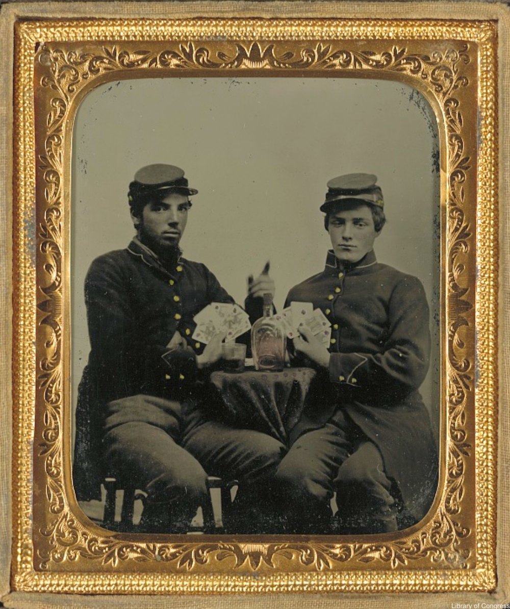 Fabulous Photographs of Old-fashioned Card Games