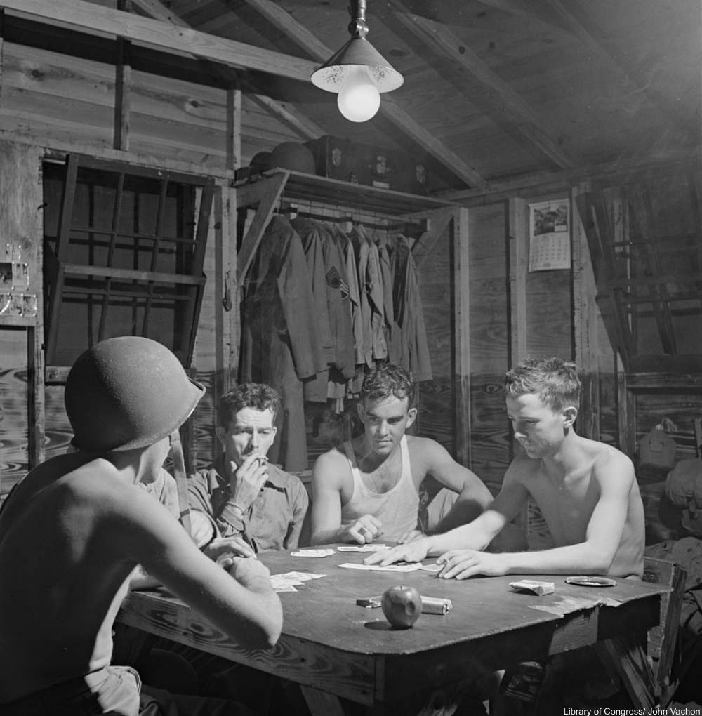 Fabulous Photographs of Old-fashioned Card Games