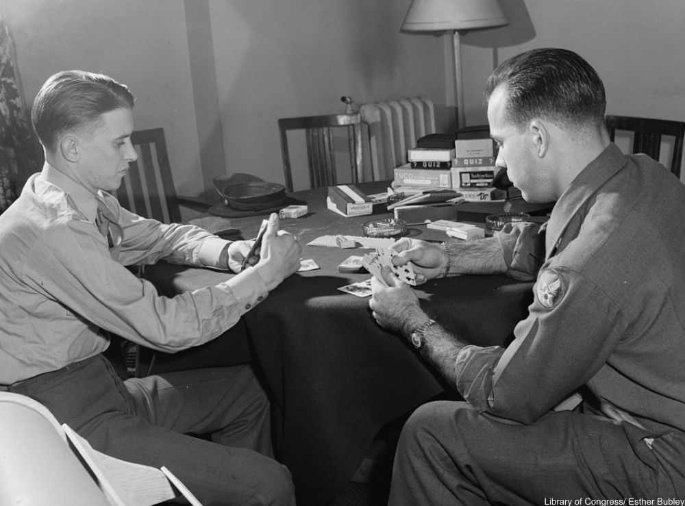Fabulous Photographs of Old-fashioned Card Games