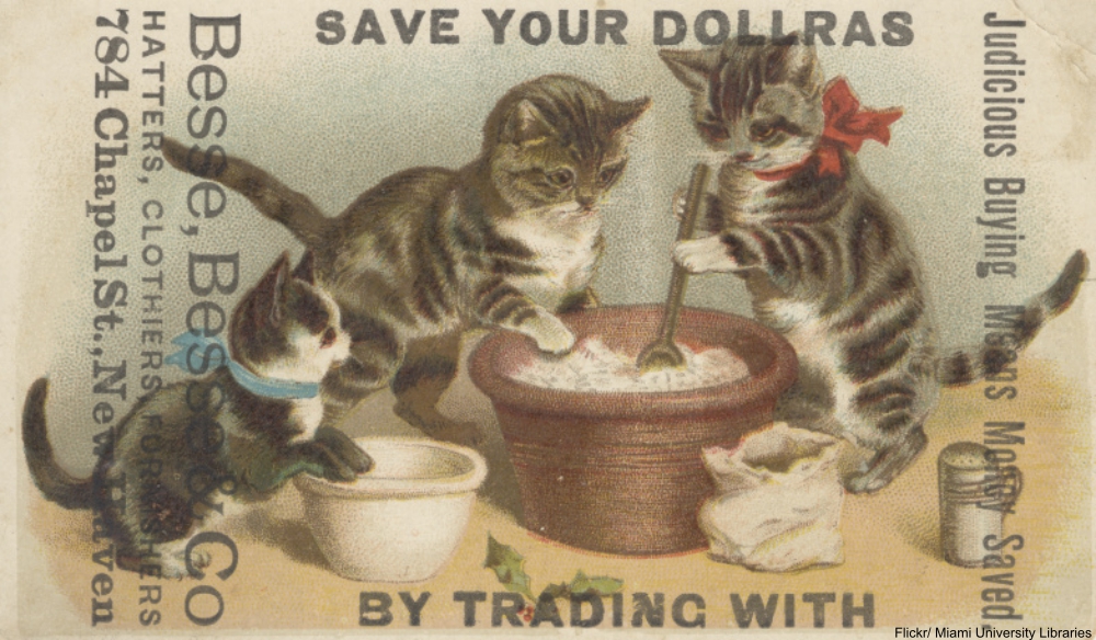 What Is the Deal with Anthropomorphic Animal Advertisements from the 19th Century?