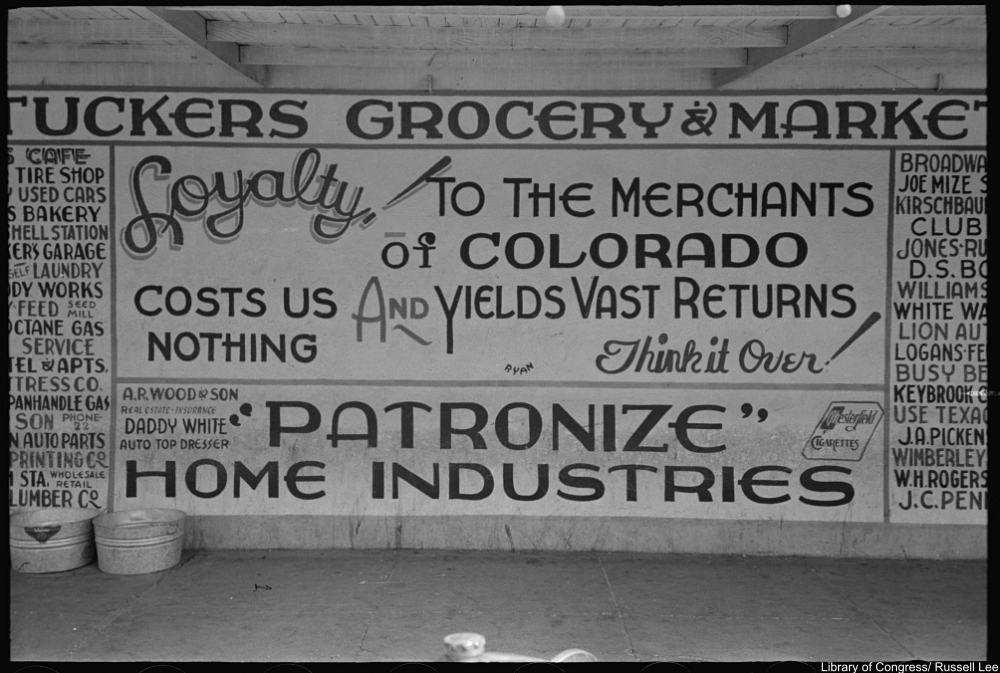 the Signs of the Great Depression Tell the Story of Our Nation