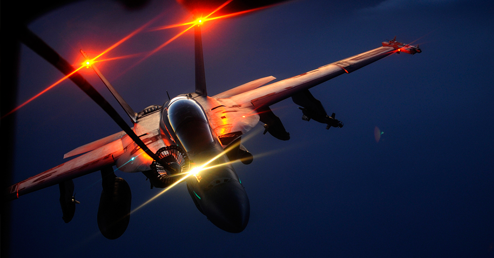 Photo: flickr/US Air Force -- A U.S. Navy F-18 Hornet.