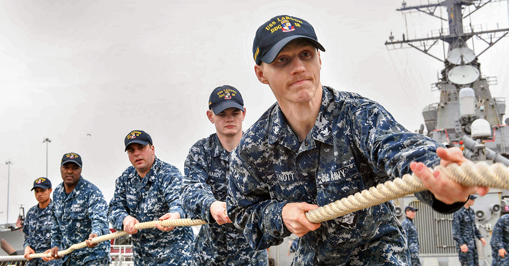 Photo: Flickr/U.S. Navy -- Service members may soon see a pay increase of 2.4 percent.