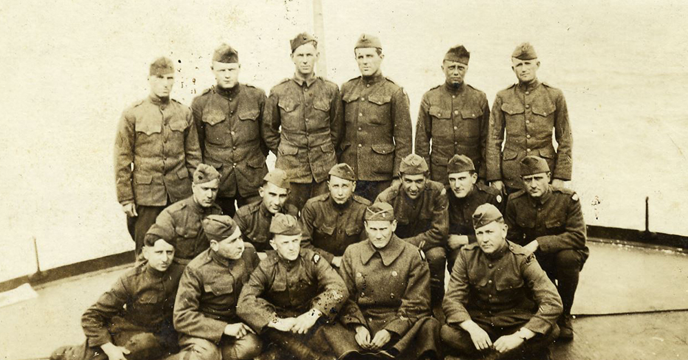Photo: Facebook/82nd Airborne Division -- Original members from the 82nd Division in WWI, known as the All American Division for having soldiers from every state.
